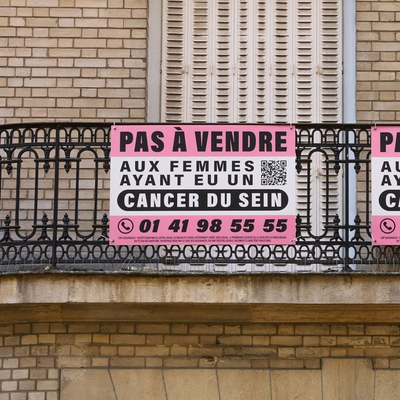 Campagne Pas à Vendre CNP Assurances